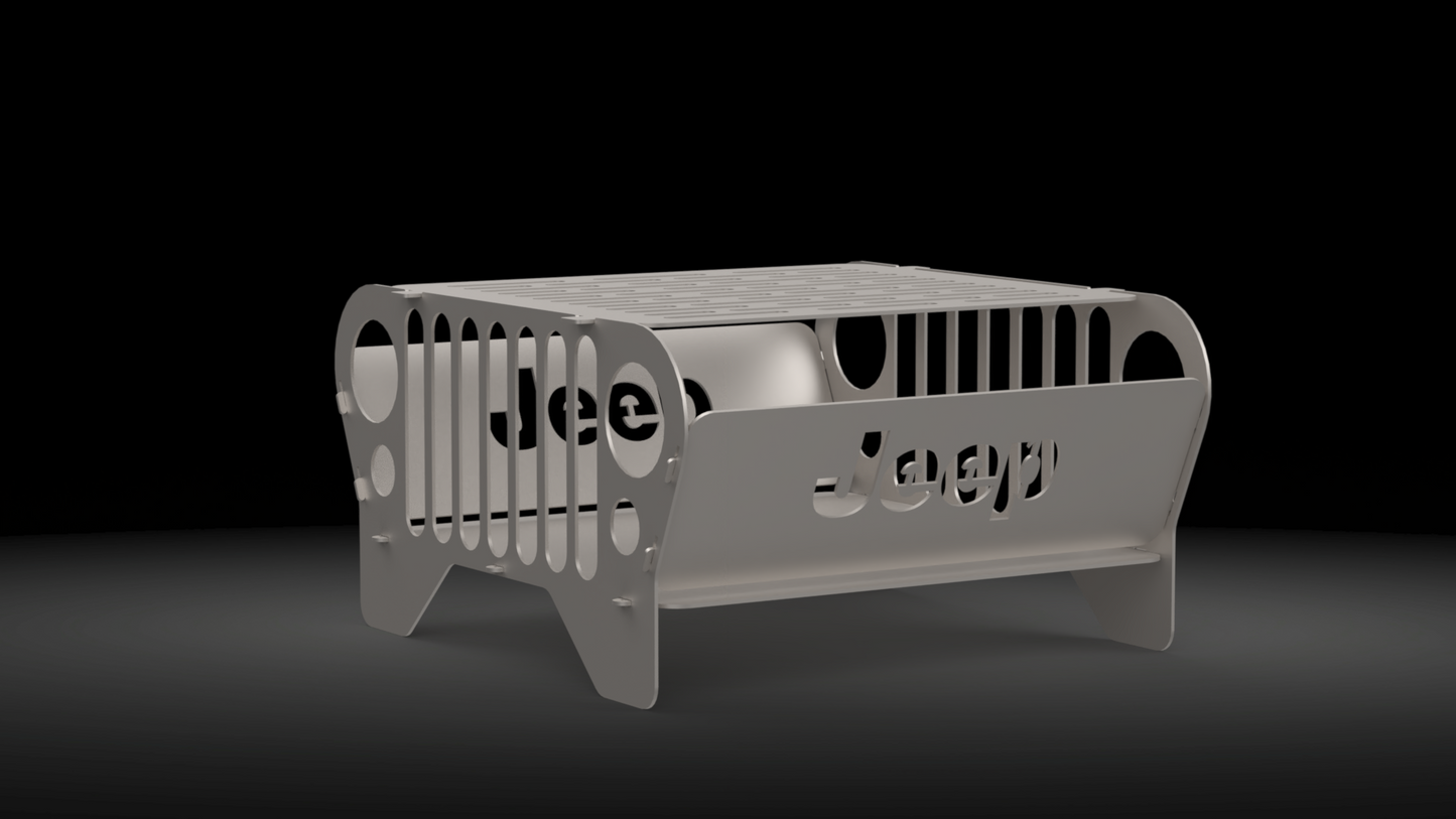 Jeep Grill Fire Pit