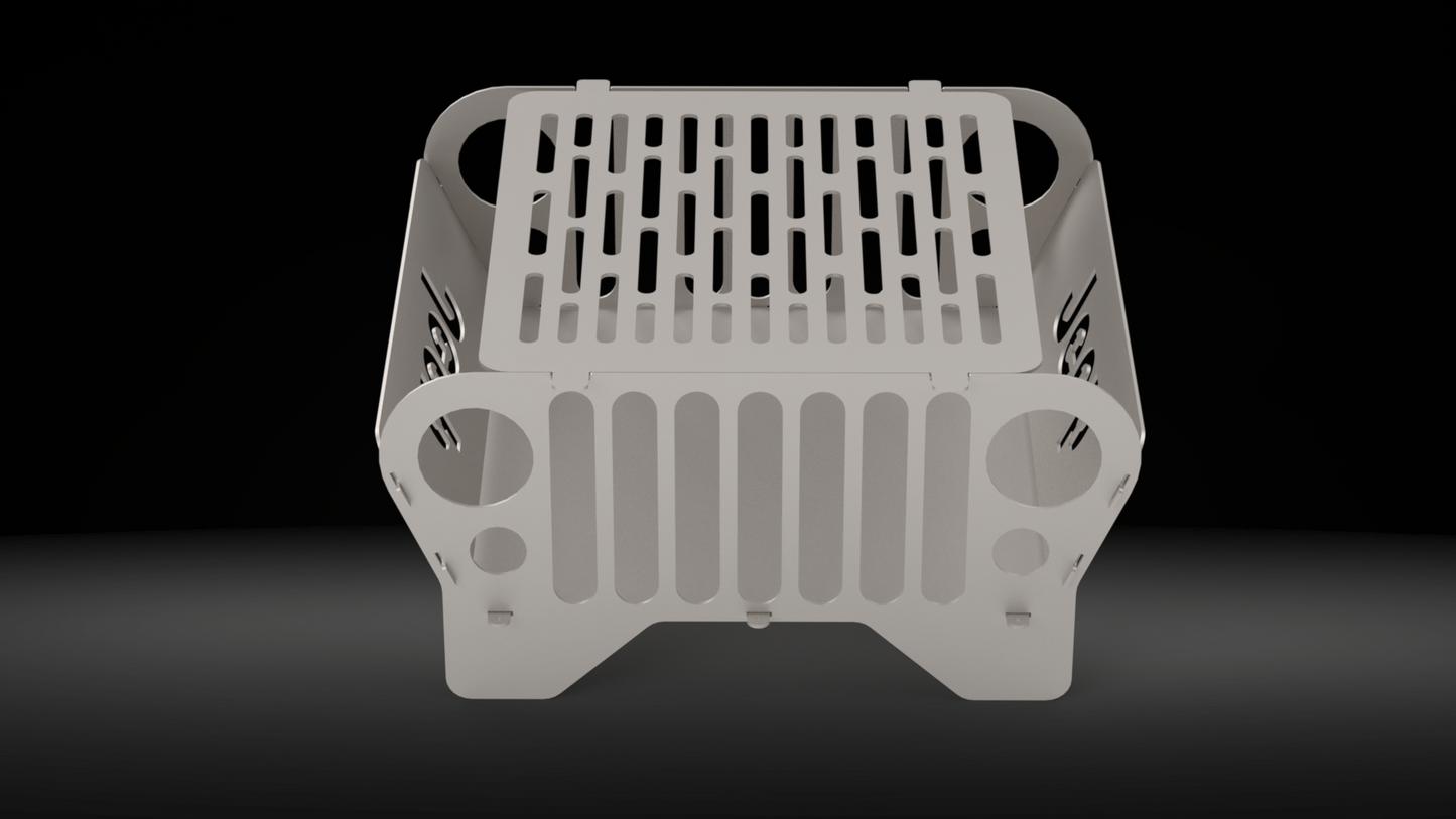 Jeep Grill Fire Pit
